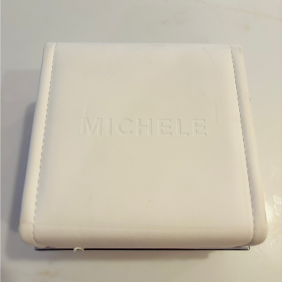 Michele Diamond Deco 33mm Stainless Steel Watch - Picture 7 of 8